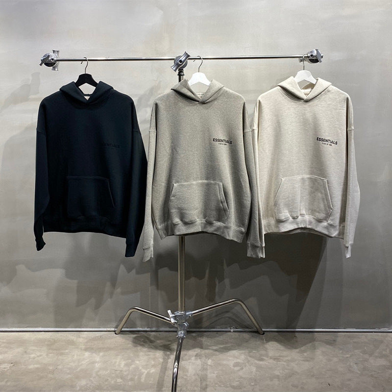 SS22 Top 1:1 Stock X Ess  Fog Fleece Thermal Hoodie Hoodie