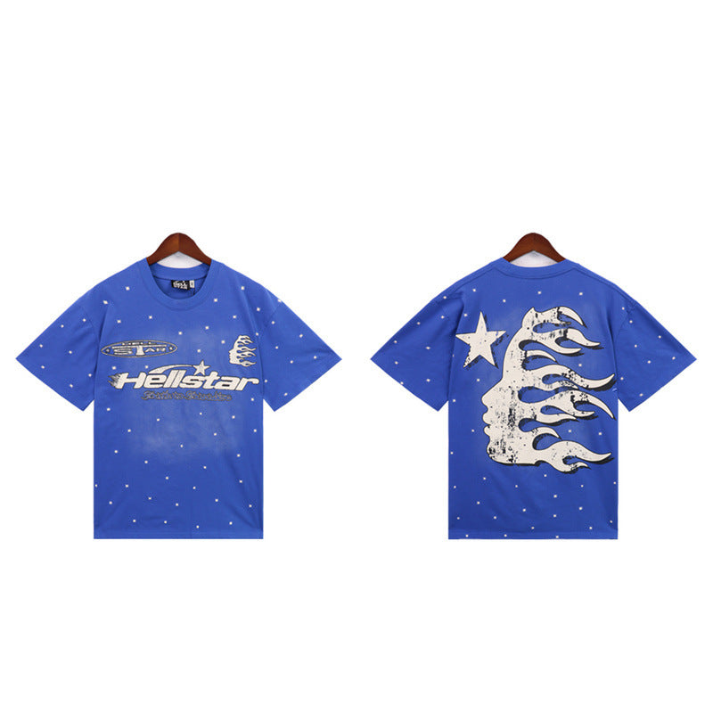 Hellstar original quality 1:1 tee shirts and shorts sets for men and women