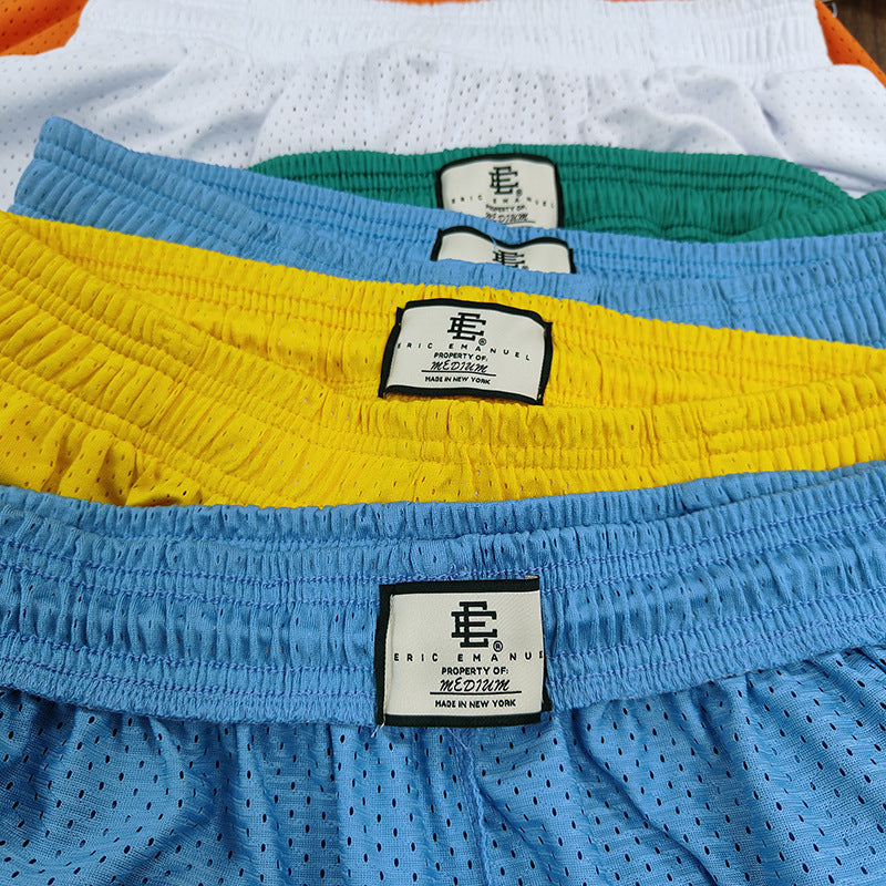 EE3001 Shorts Men's Casual Fitness Sports Pants  Eric Emanuel Breathable Quick-Drying Shorts