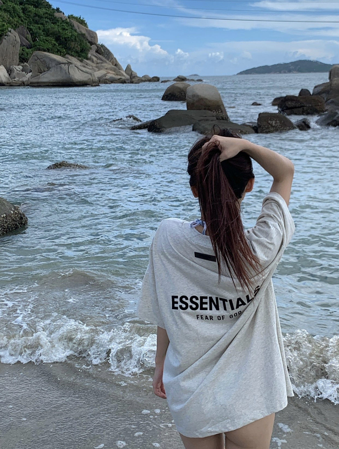 SS22 Fear of God  100% Cotton Ess*** T-shirt