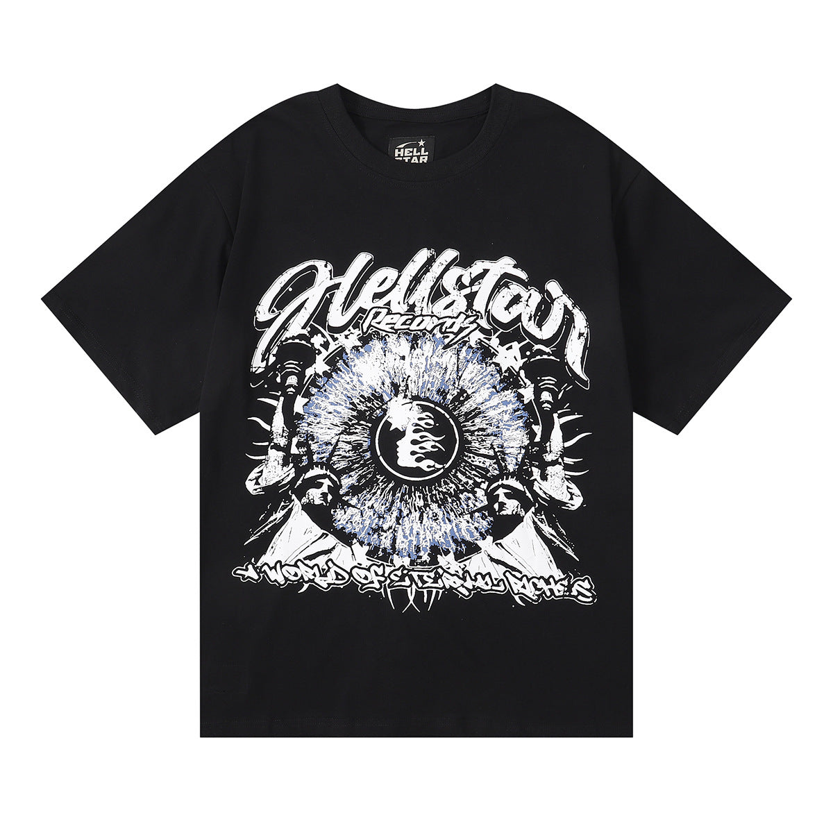 HS6001 Hellstar Fashion Brand Letters shorts Tee shirts