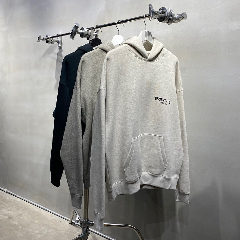 SS22 Top 1:1 Stock X Ess  Fog Fleece Thermal Hoodie Hoodie