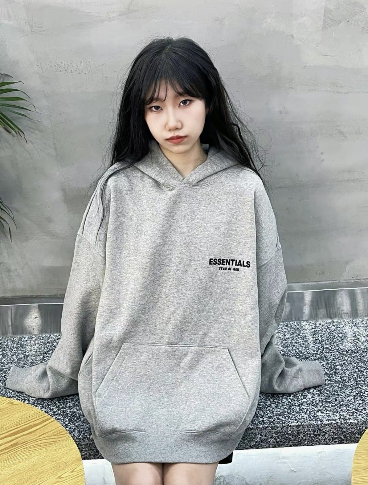 SS22 Top 1:1 Stock X Ess  Fog Fleece Thermal Hoodie Hoodie