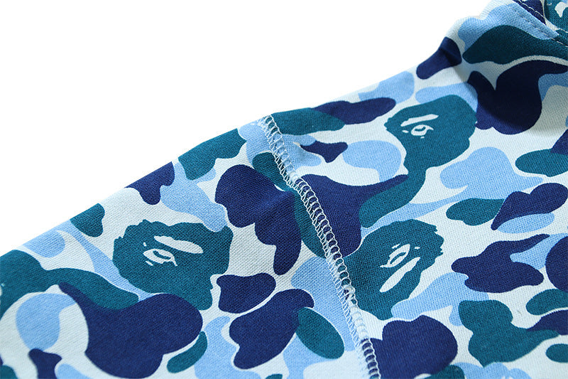 Bape Shark Head Classic Men's Sweatshirt Casual Loose Hooded Top Women's Jacket