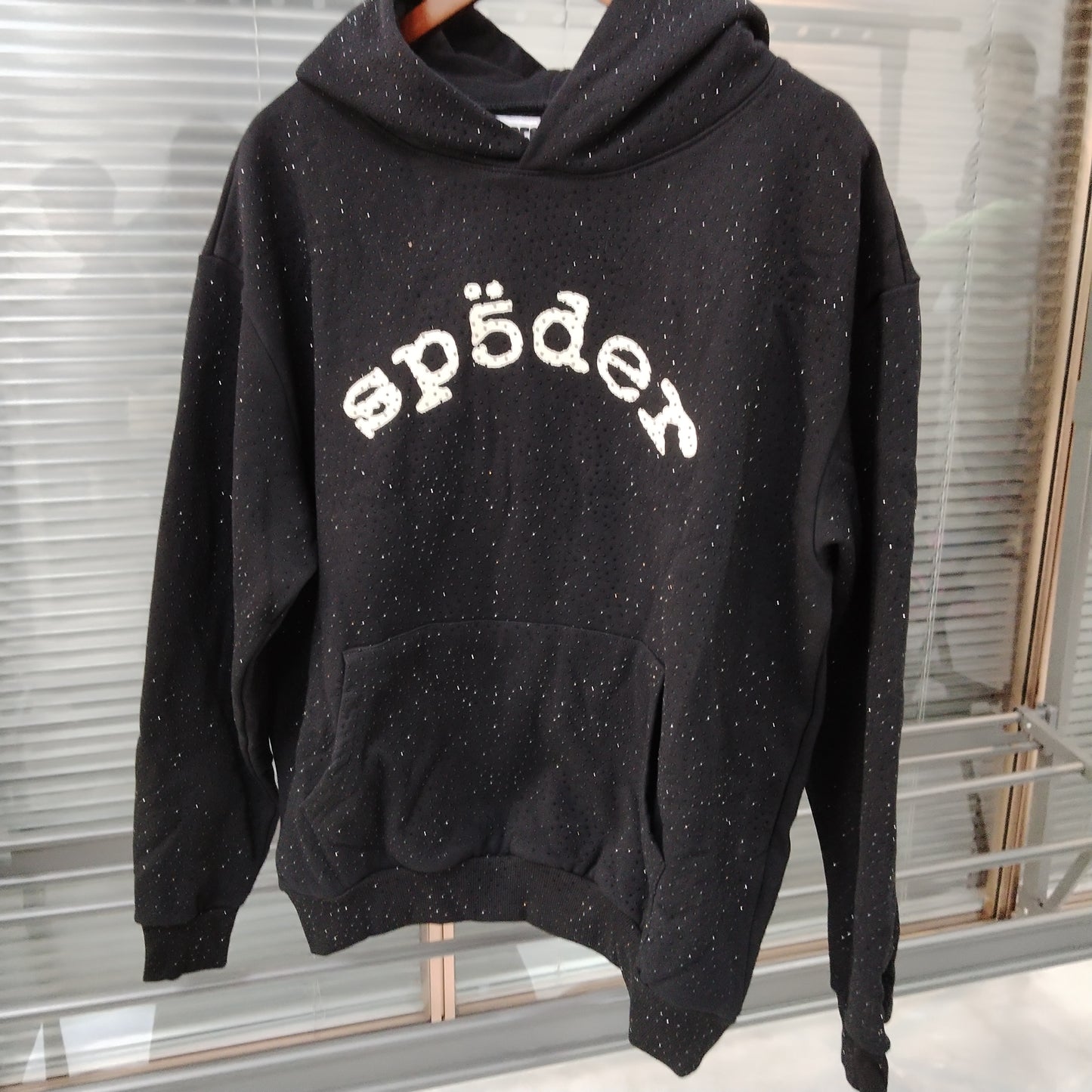 Best-Selling Sp5der Diamond  VVS Hoodie Black