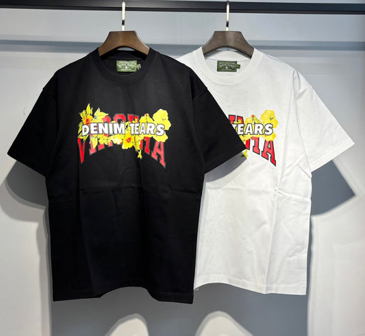 DT501 Denim tears 100% Cotton Tee shirts