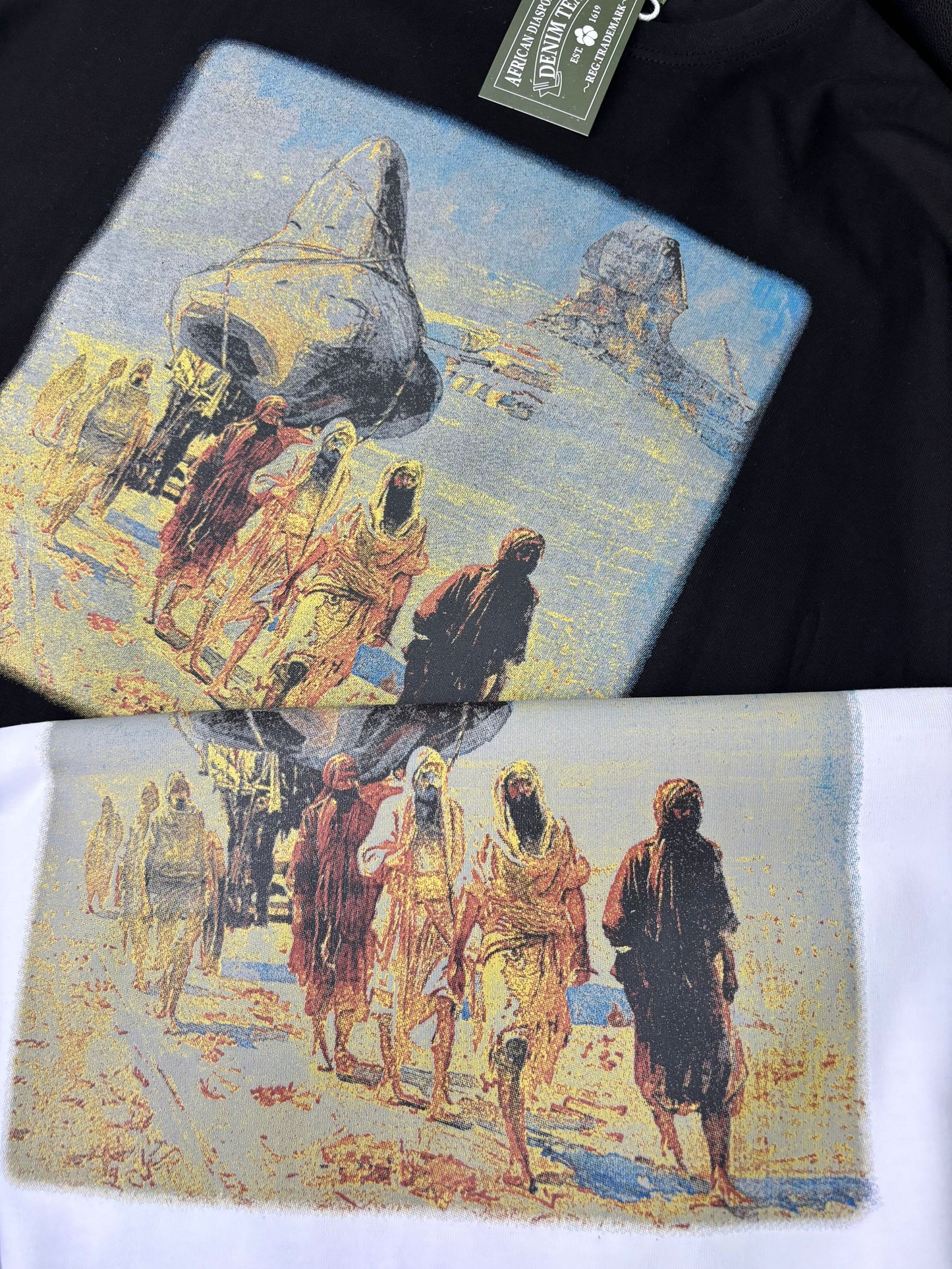 DT504 Denim tears 100% Cotton Tee shirts