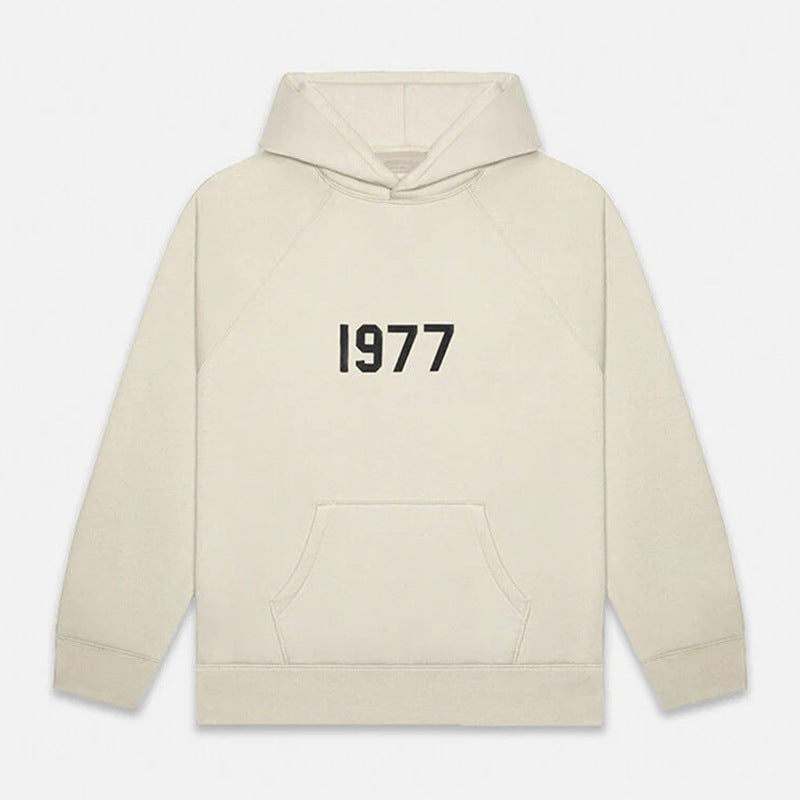 2022SS-1977 Fleece Hoodie ESSENTIALS Thickened Trendy Brand Sweatshirt