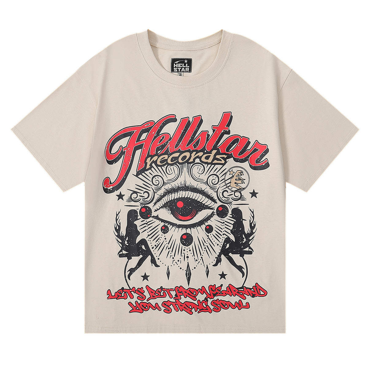 HS6001 Hellstar Fashion Brand Letters shorts Tee shirts