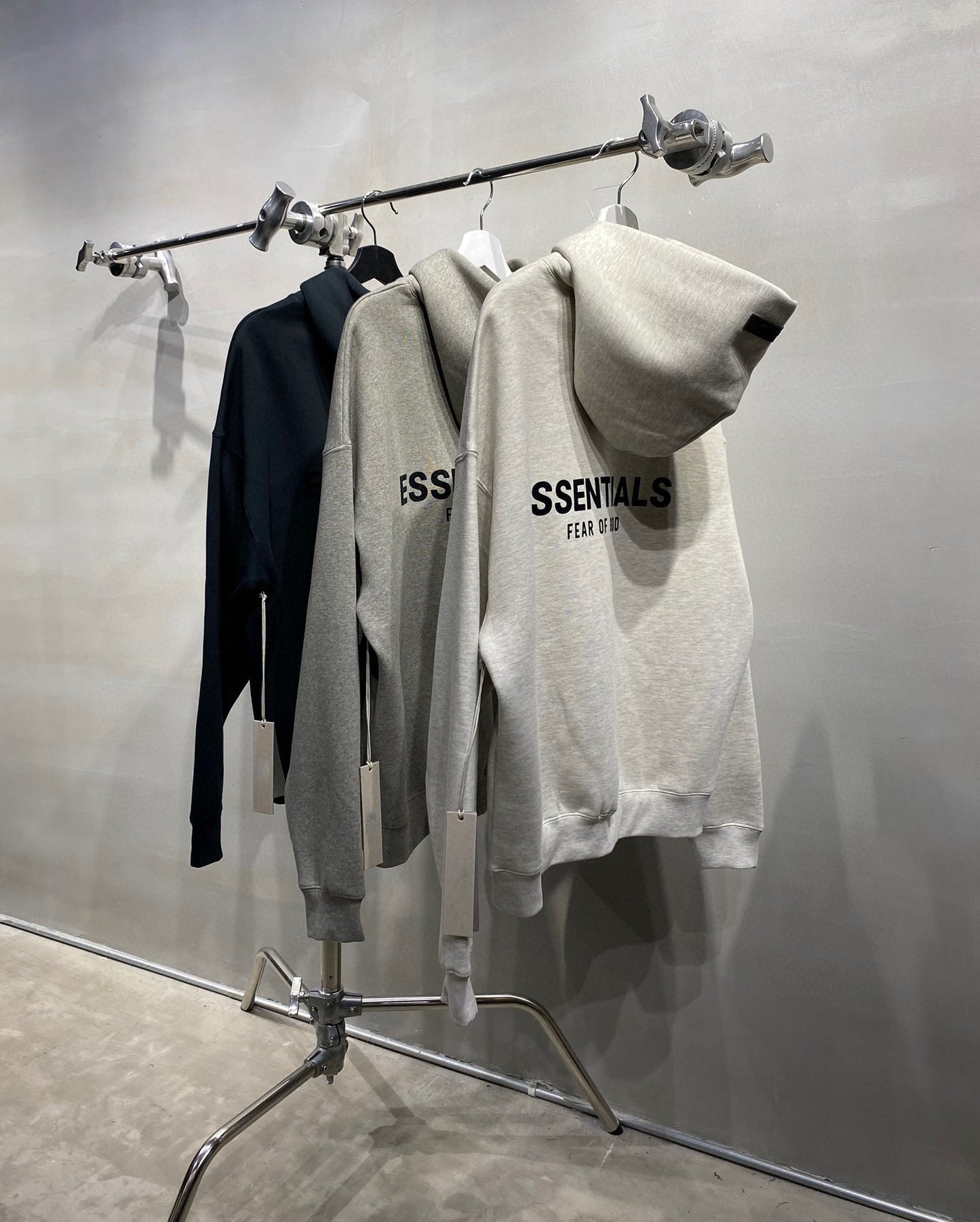 SS22 Top 1:1 Stock X Ess  Fog Fleece Thermal Hoodie Hoodie