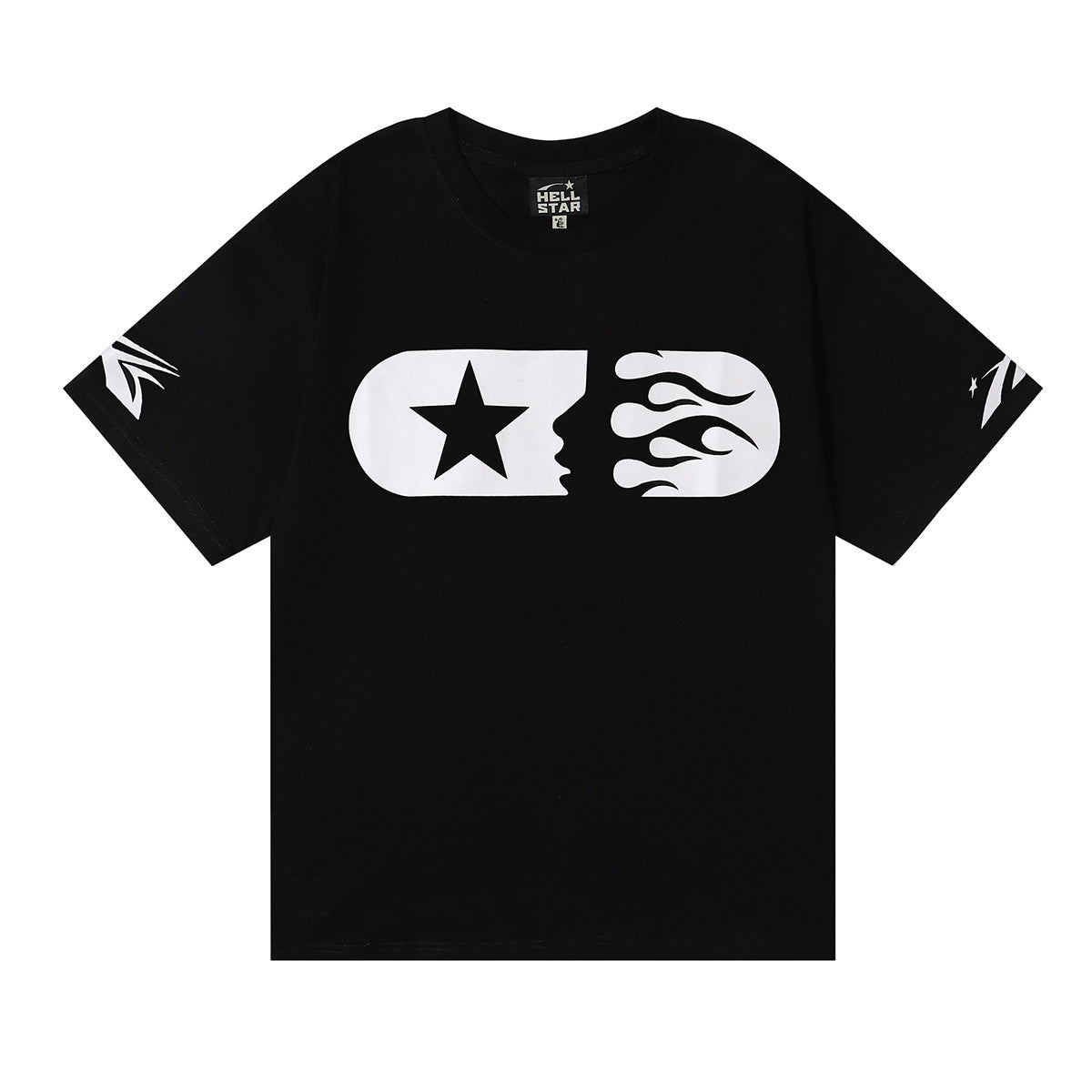 HS6001 Hellstar Fashion Brand Letters shorts Tee shirts