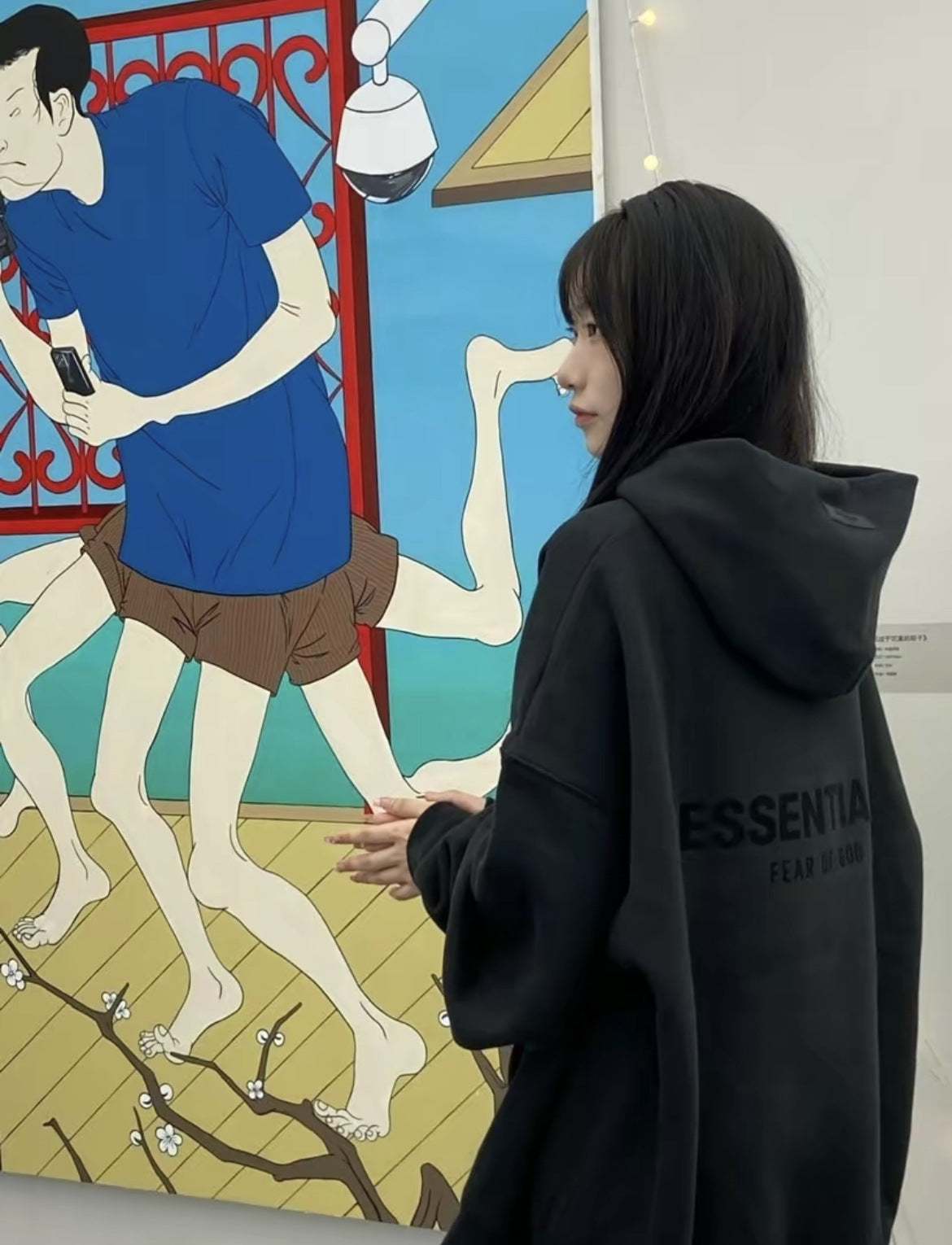 SS22 Top 1:1 Stock X Ess  Fog Fleece Thermal Hoodie Hoodie