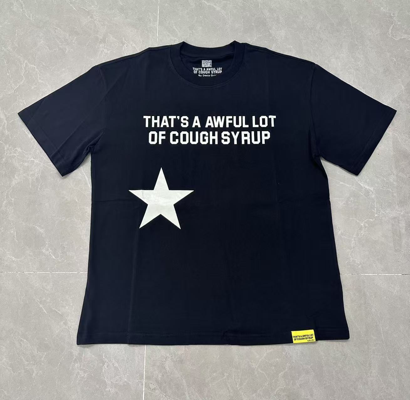 THAT'S A AWFUL LOT OF COUGH SYRUP pure cotton T-shirt