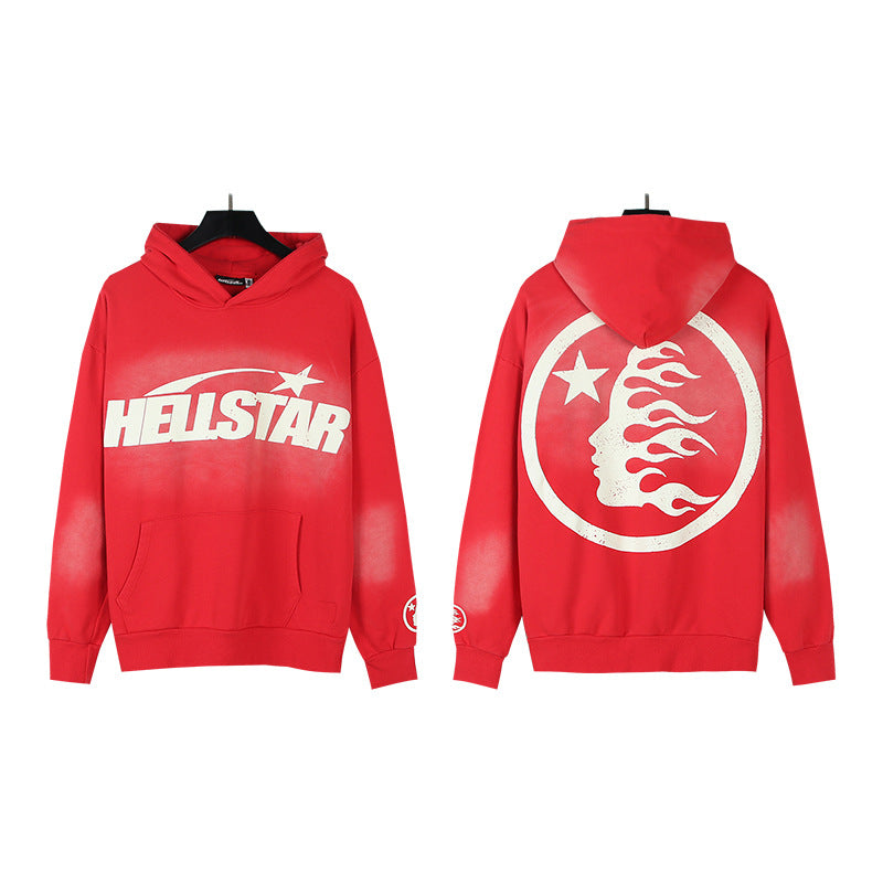 Hellstar Washed and Worn Hoodie Sweater Trousers Suit