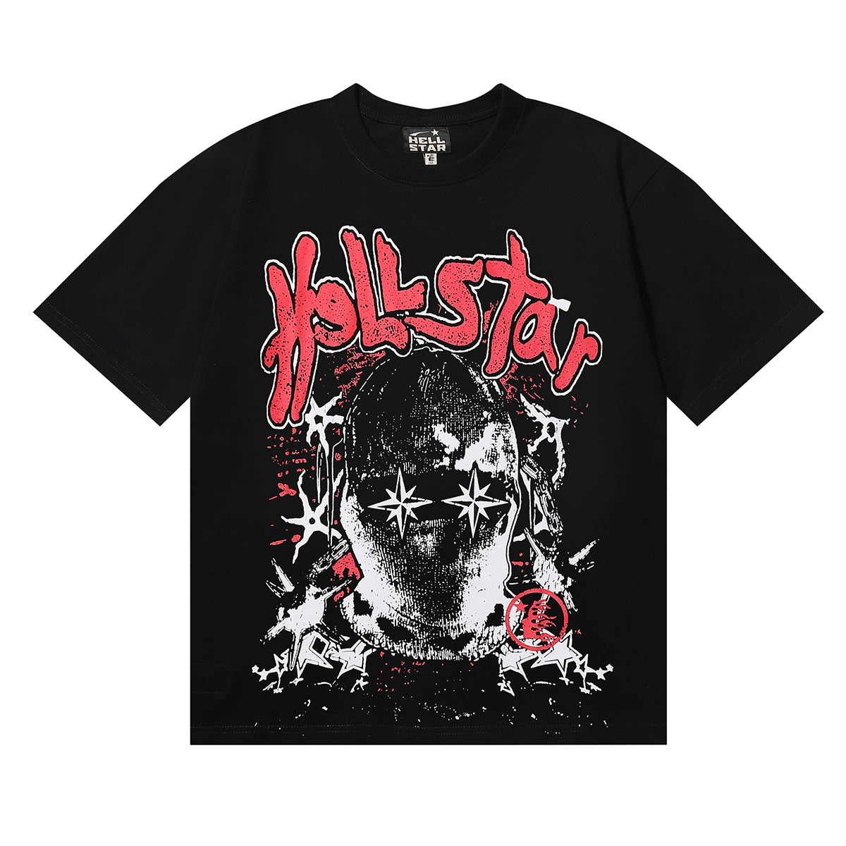 HS6001-1 Hellstar 100% cotton NFC short T shirt  for men