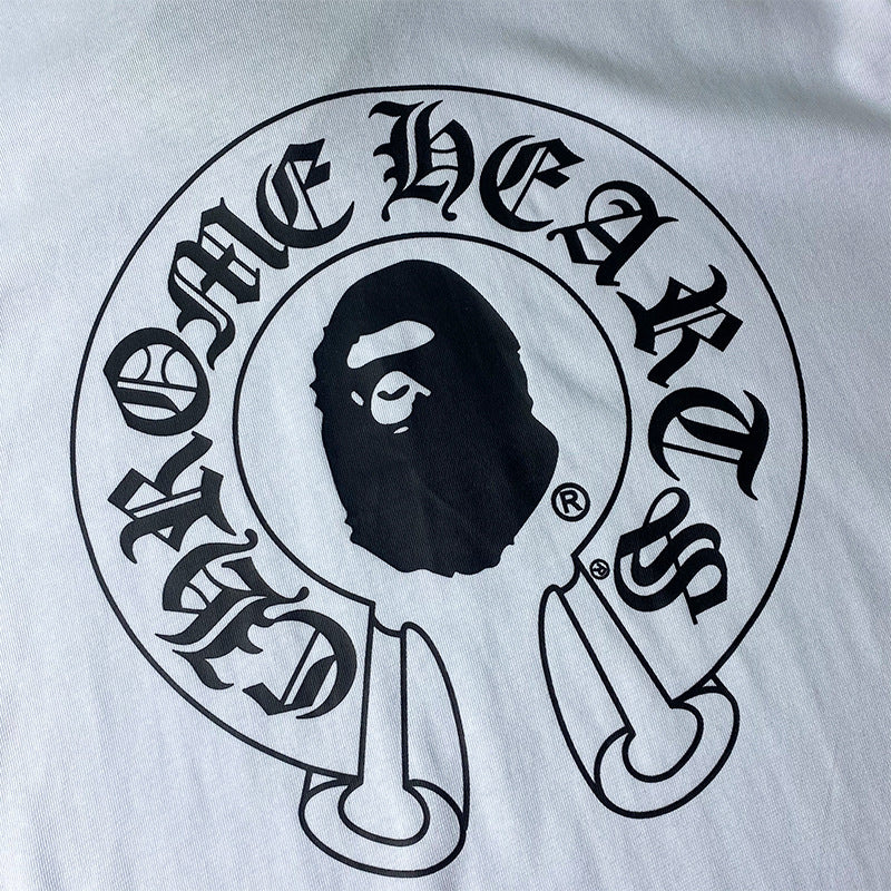 BAPE Short Sleeve T-shirt Cross Little Monkey