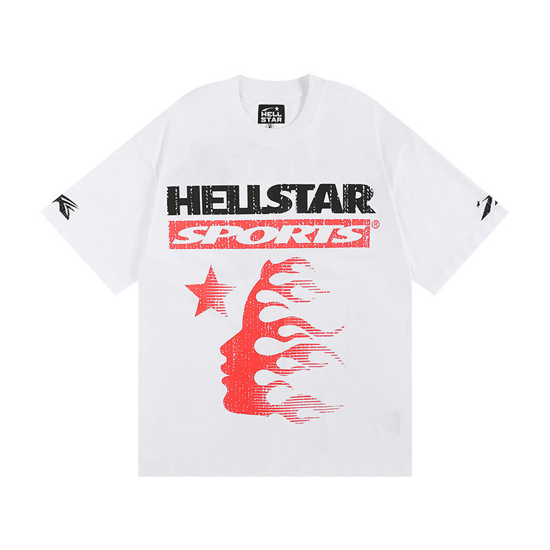 HS6001-1 Hellstar 100% cotton NFC short T shirt  for men