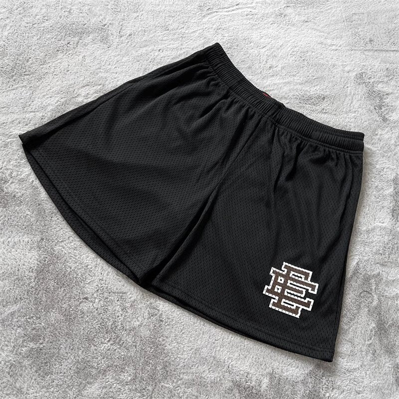 Eric Emanuel Shorts Sports Quick-Dry Pants Fitness Men Loose Fit Basketball Shorts Mesh Breathable Four-Quarter Shorts