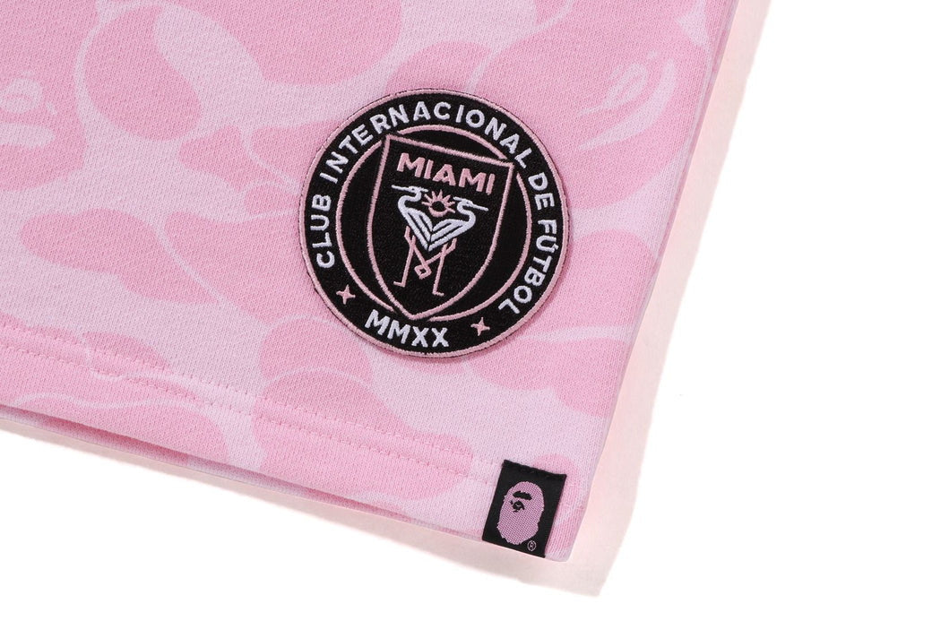 Bape Miami Short Sleeve Set 100% Cotton Round Embroidered Badge Unisex Loose T-Shirt