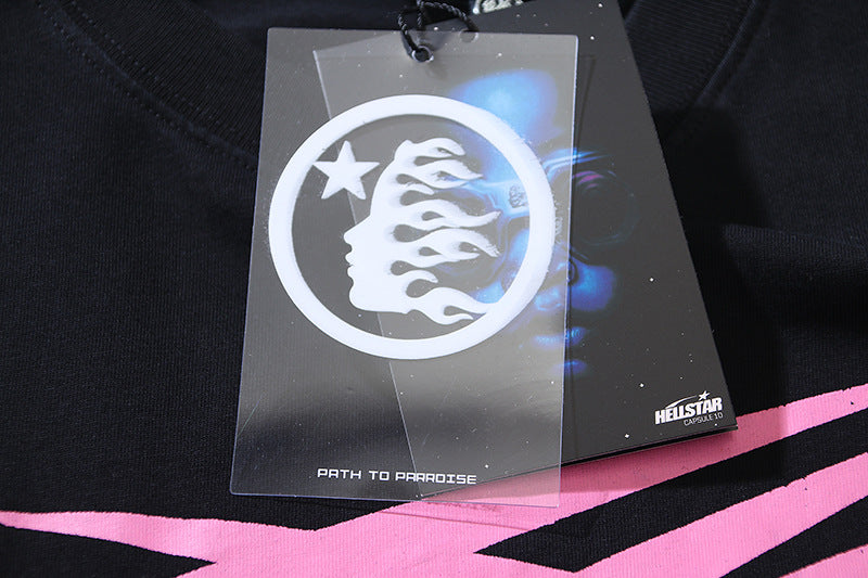 Hellstar Men's and Women's Loose Pullover Short Sleeve T-shirt