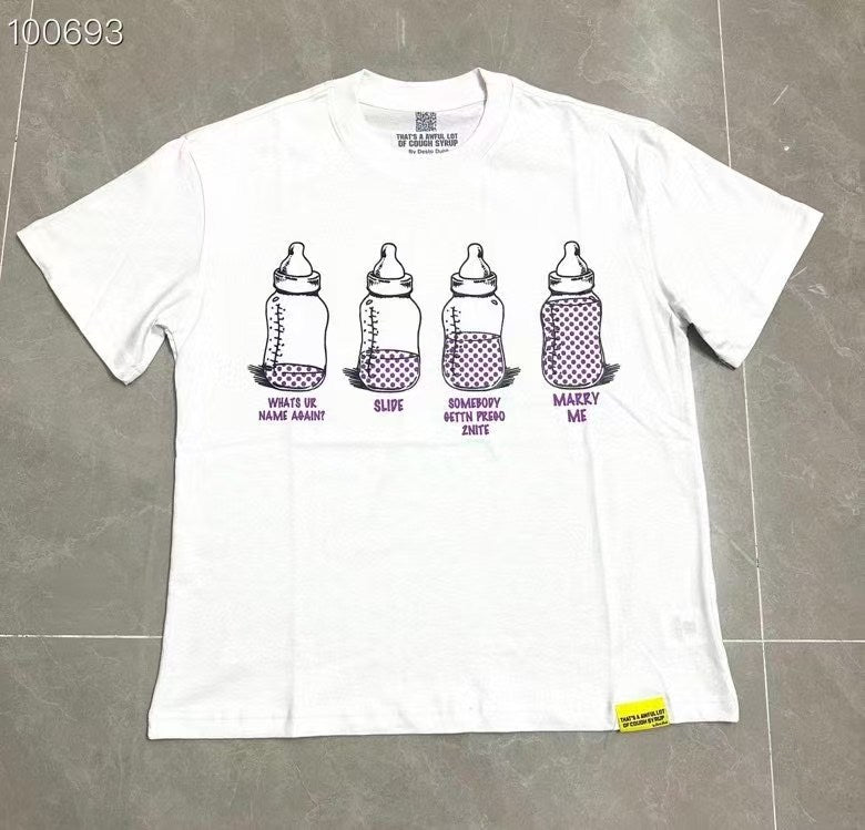 ALOCS 9001 THAT'S A AWFUL LOT OF COUGH SYRUP pure cotton T-shirt