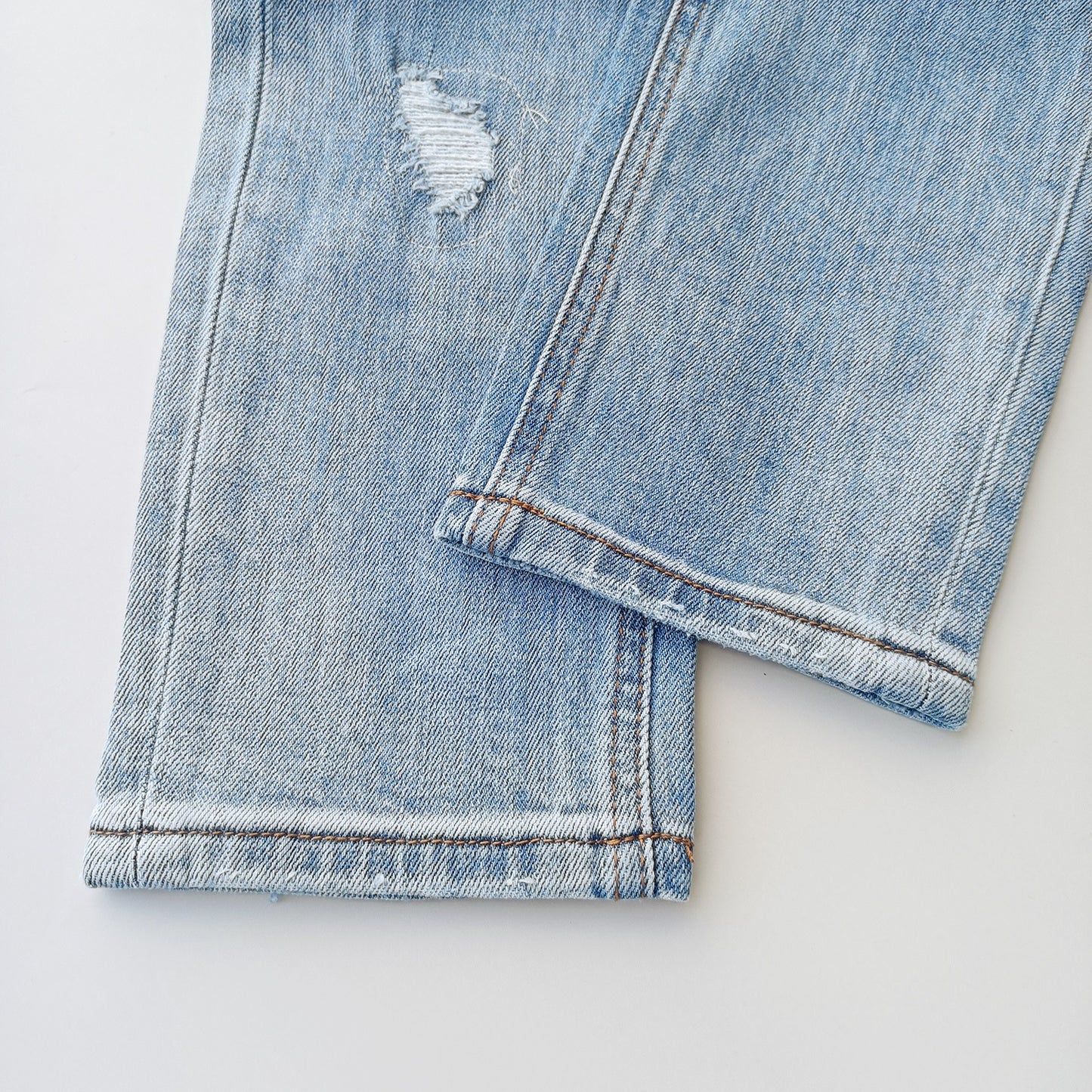 Ksubi001 Jeans Straight Ripped Stretch American High Street Casual Men's Jeans