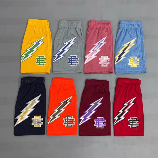 EE3010 Lightning Shorts  Eric Emanuel Quick-Drying Mesh Shorts Lightning Shorts