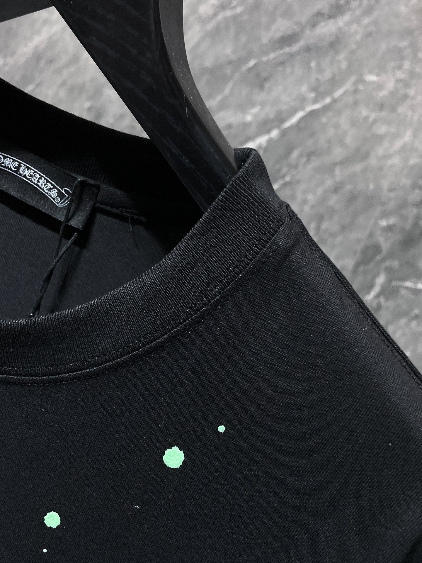 Chrome Hearts High Quality Sanskrit Crew Neck T-shirt Short Sleeves