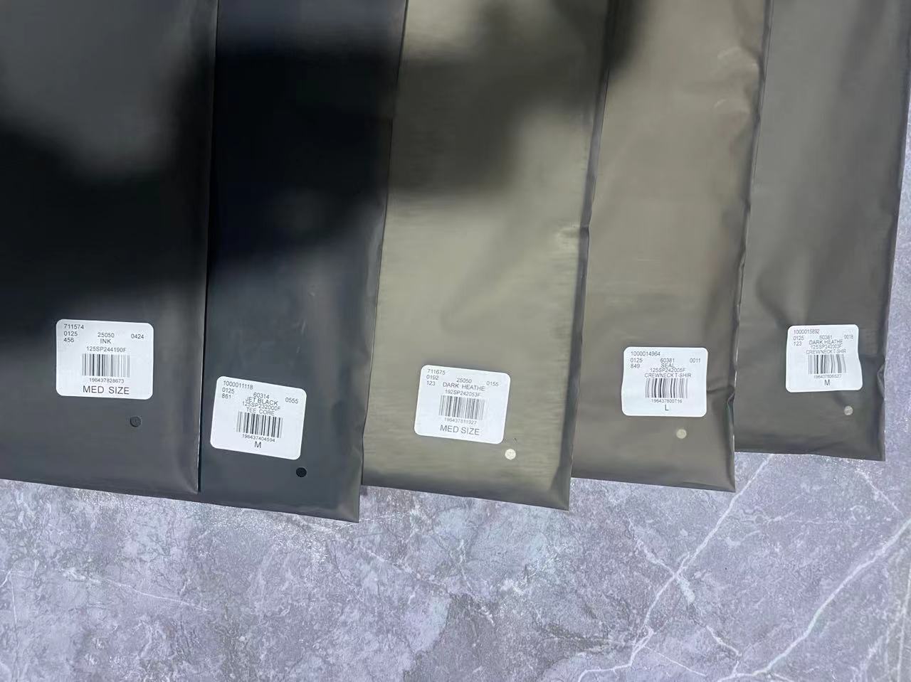 ESS **Half Arc 24ss Spring Silicone Letter 380gsm Heavy Crew Neck 100% Cotton Short Sleeve T-shirt