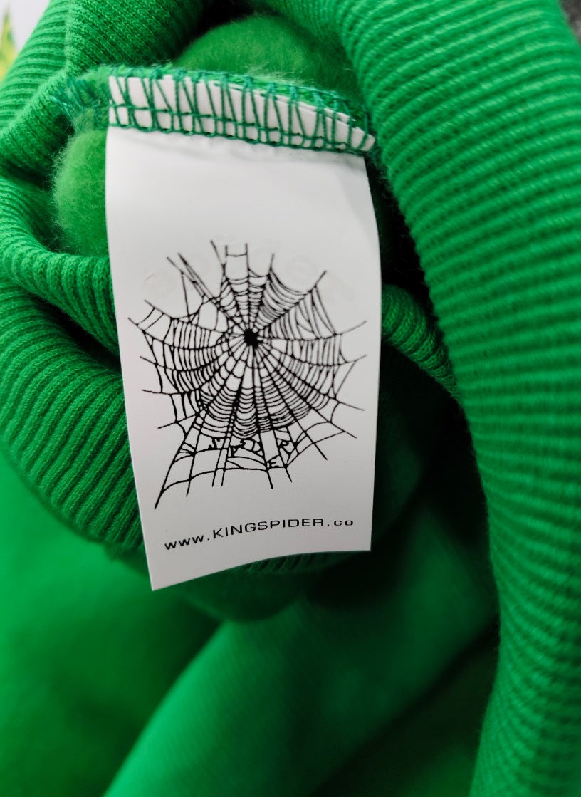 Sp5der Sweatshirt 555555 Heavy Sports Hoodie Brushed Hoody