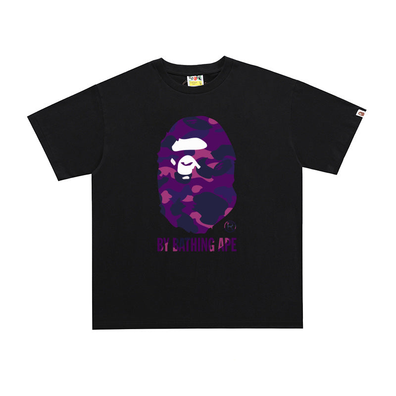 BP2002 Bape original quality 100% cotton street T shirt