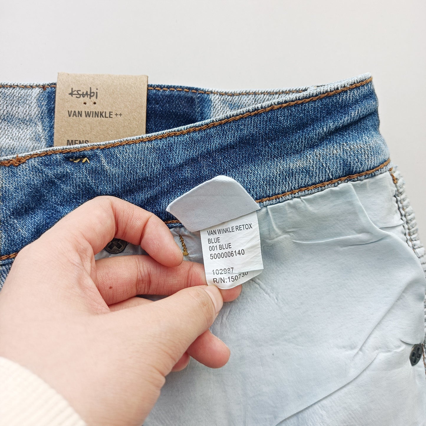 Ksubi001 Jeans Straight Ripped Stretch American High Street Casual Men's Jeans