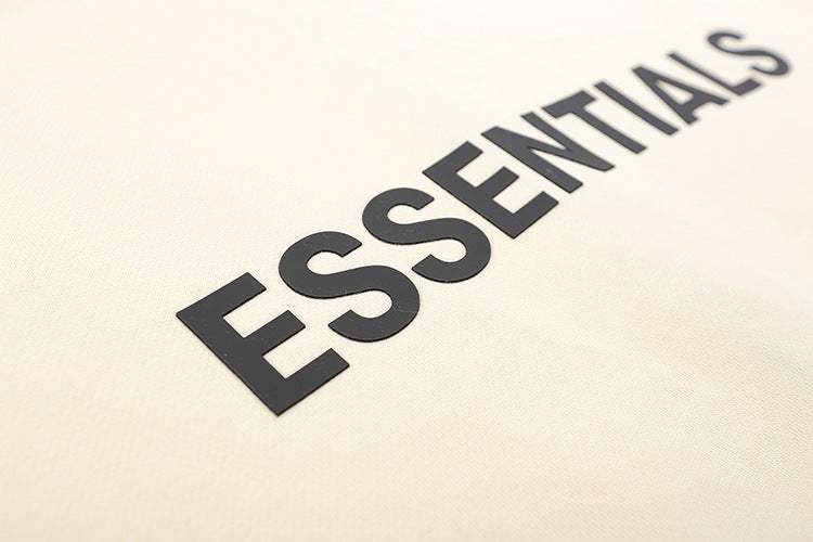 ESS Silicone Letter Zipper Fleece-lined100% Cotton Hooded Sweater