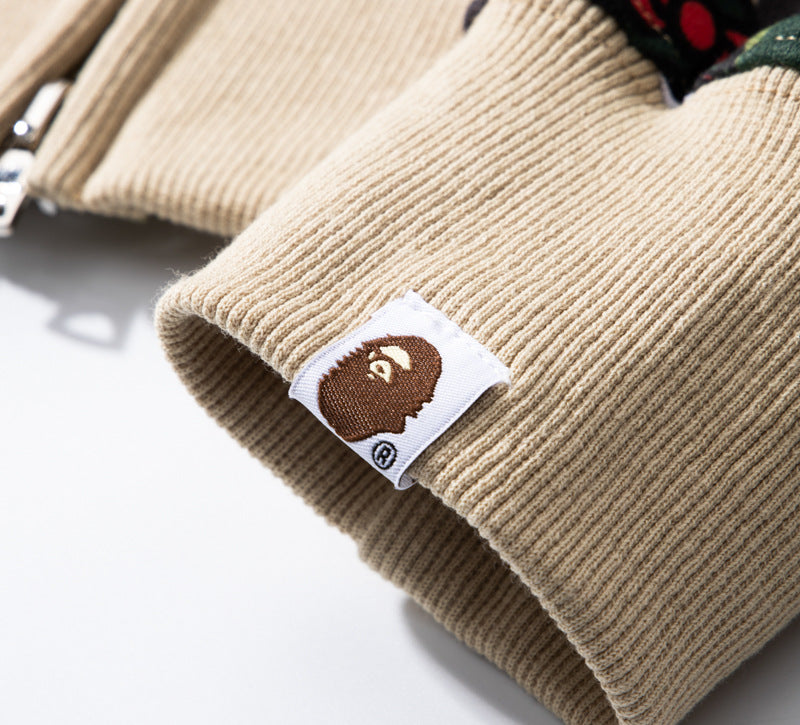 bape original 100% cotton hoodies for women and men