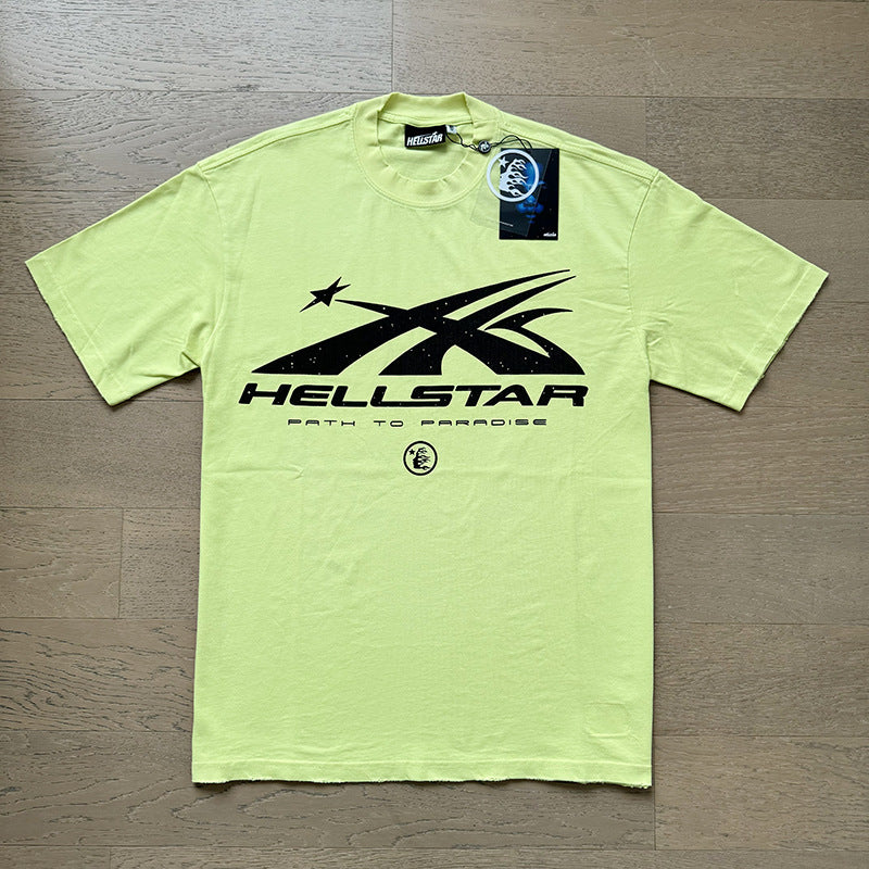 Hellstar Men's and Women's Loose Pullover Short Sleeve T-shirt