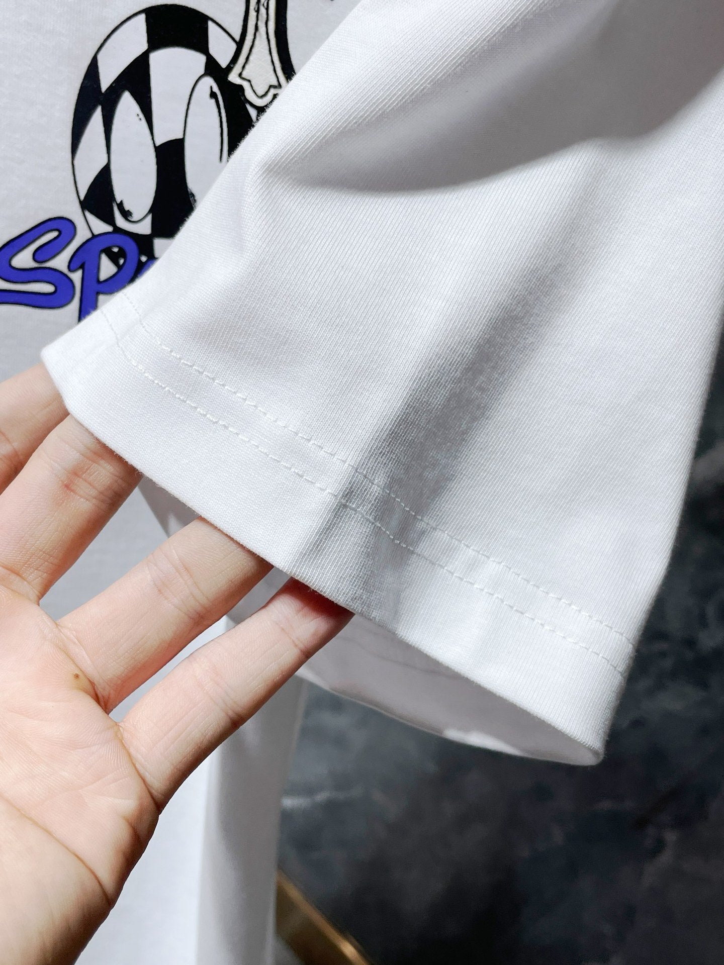 Chrome Heart 23ss Matty Boy Graffiti Short Sleeve Cotton Men's T-shirt