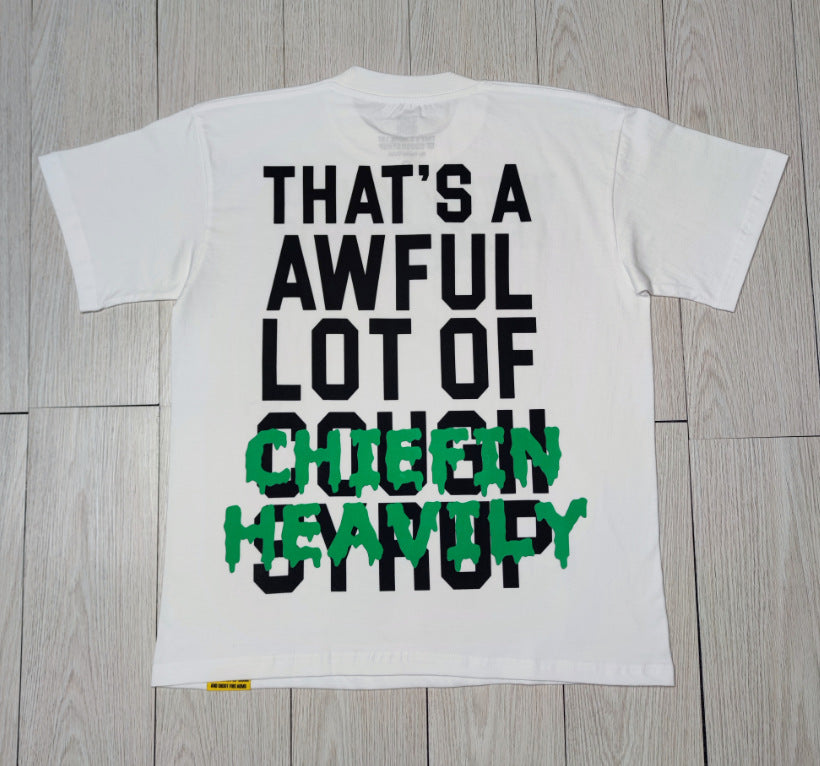 THAT'S AWFUL LOT OF COUGH SYRUP Cotton Crew Neck T-Shirt Short Sleeve