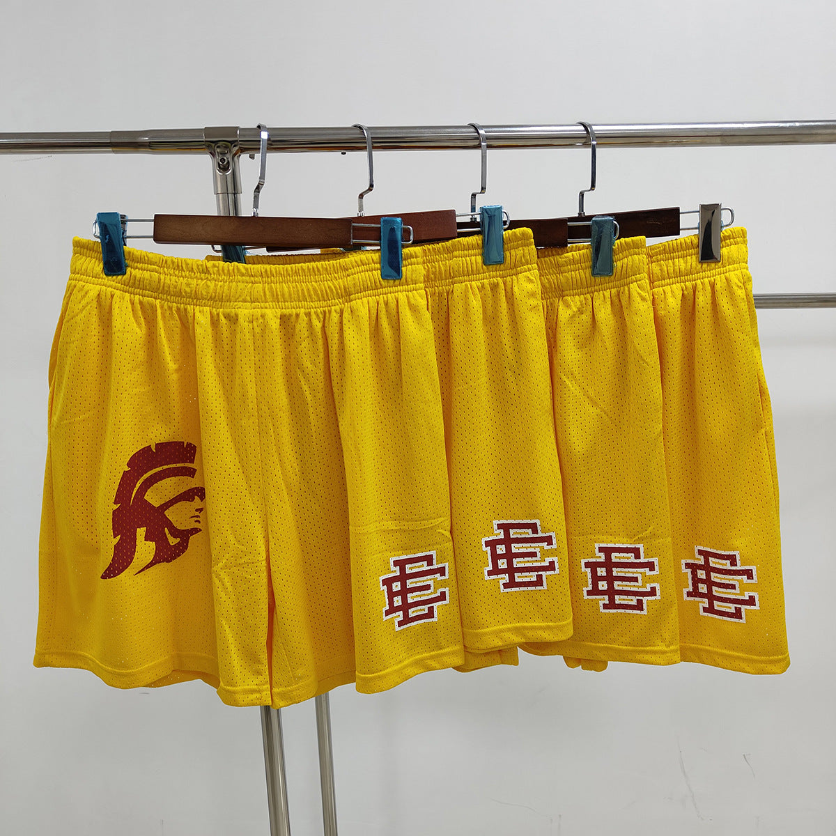 EE3001 Shorts Men's Casual Fitness Sports Pants  Eric Emanuel Breathable Quick-Drying Shorts