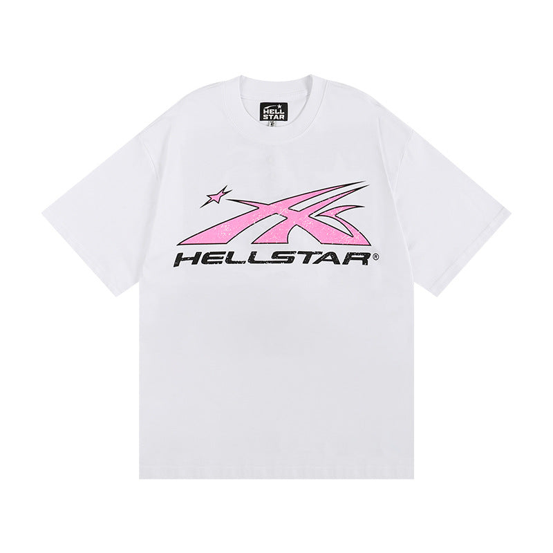 HS6001-1 Hellstar 100% cotton NFC short T shirt  for men
