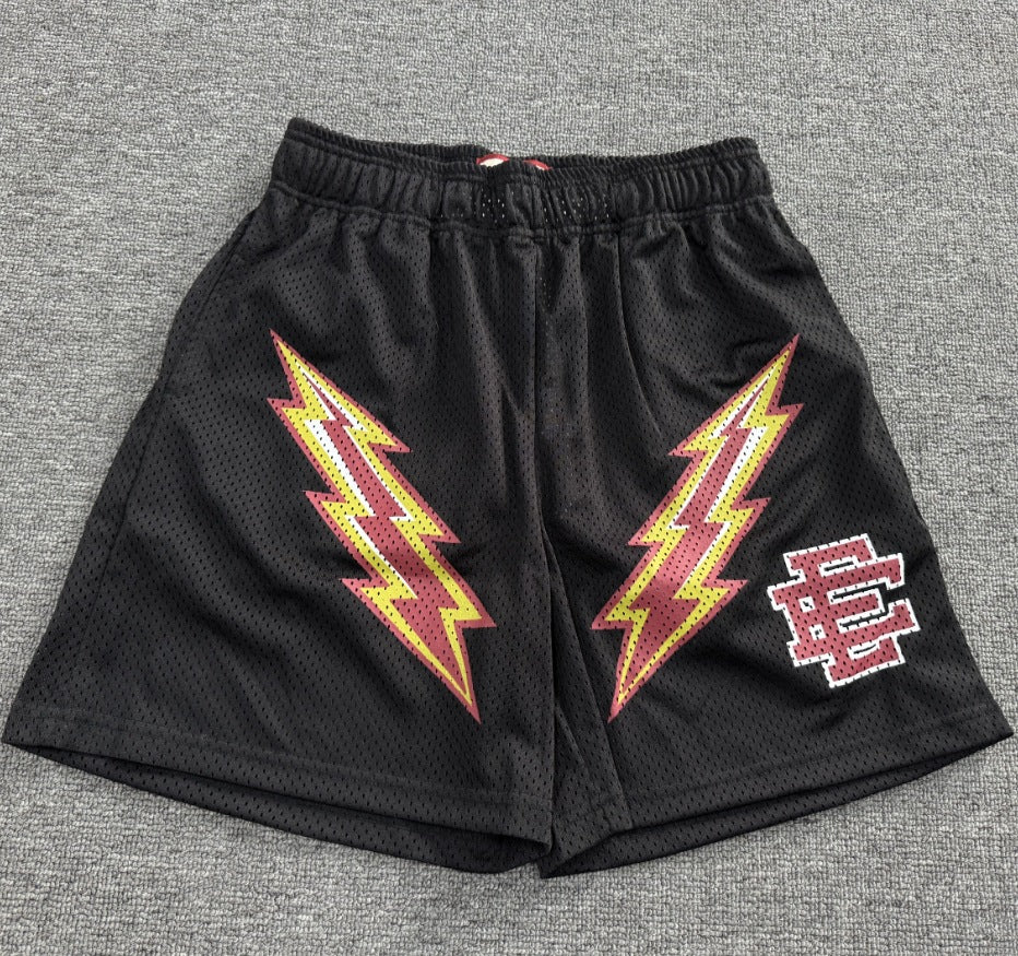 EE3010 Lightning Shorts  Eric Emanuel Quick-Drying Mesh Shorts Lightning Shorts
