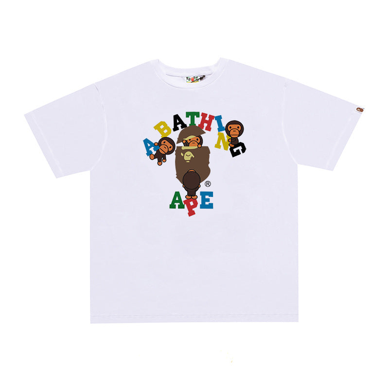 BP2002 Bape original quality 100% cotton street T shirt