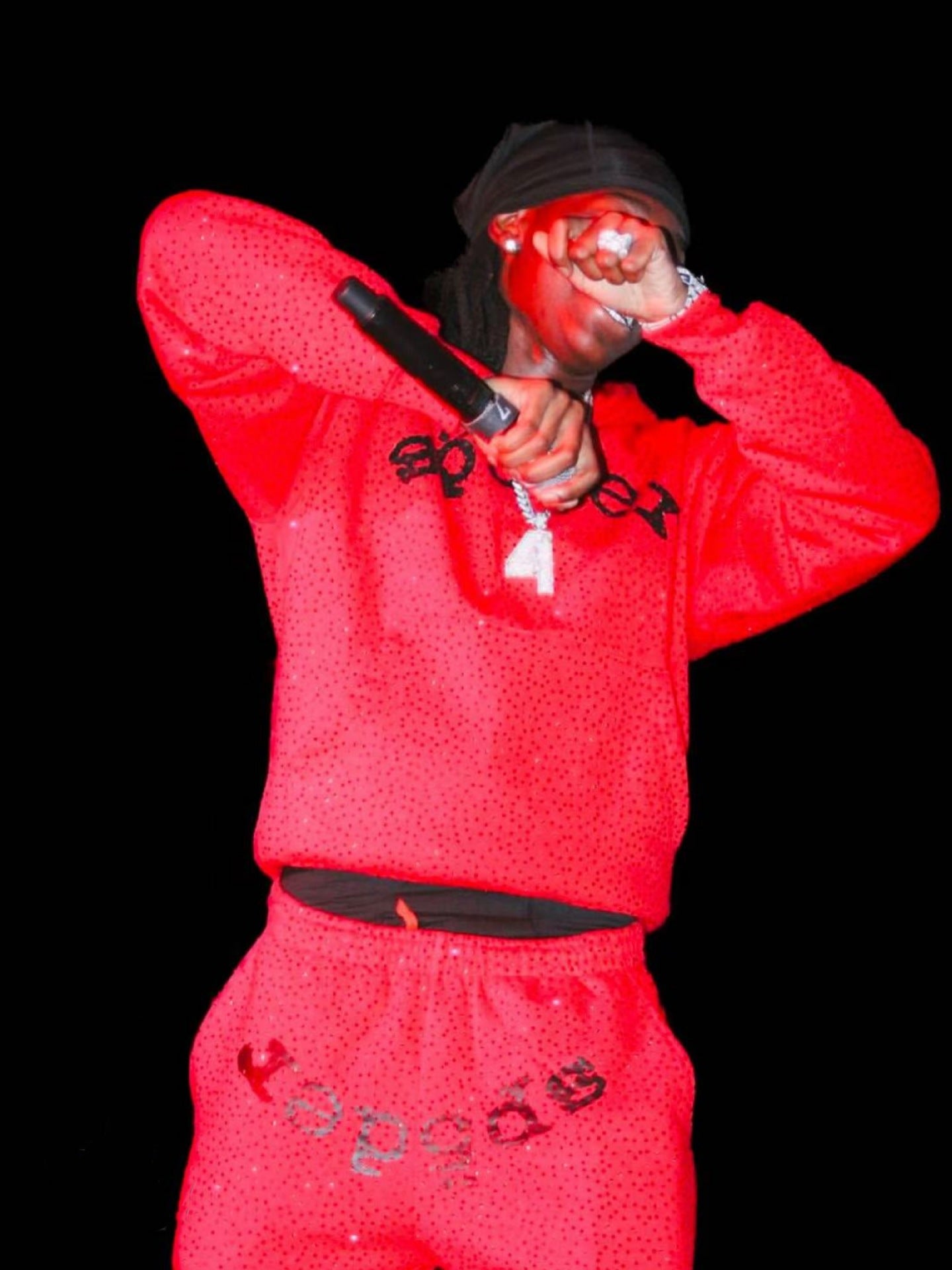 Sp5der vvs black  red hoodies spider heavry weight 1:1 hoodies