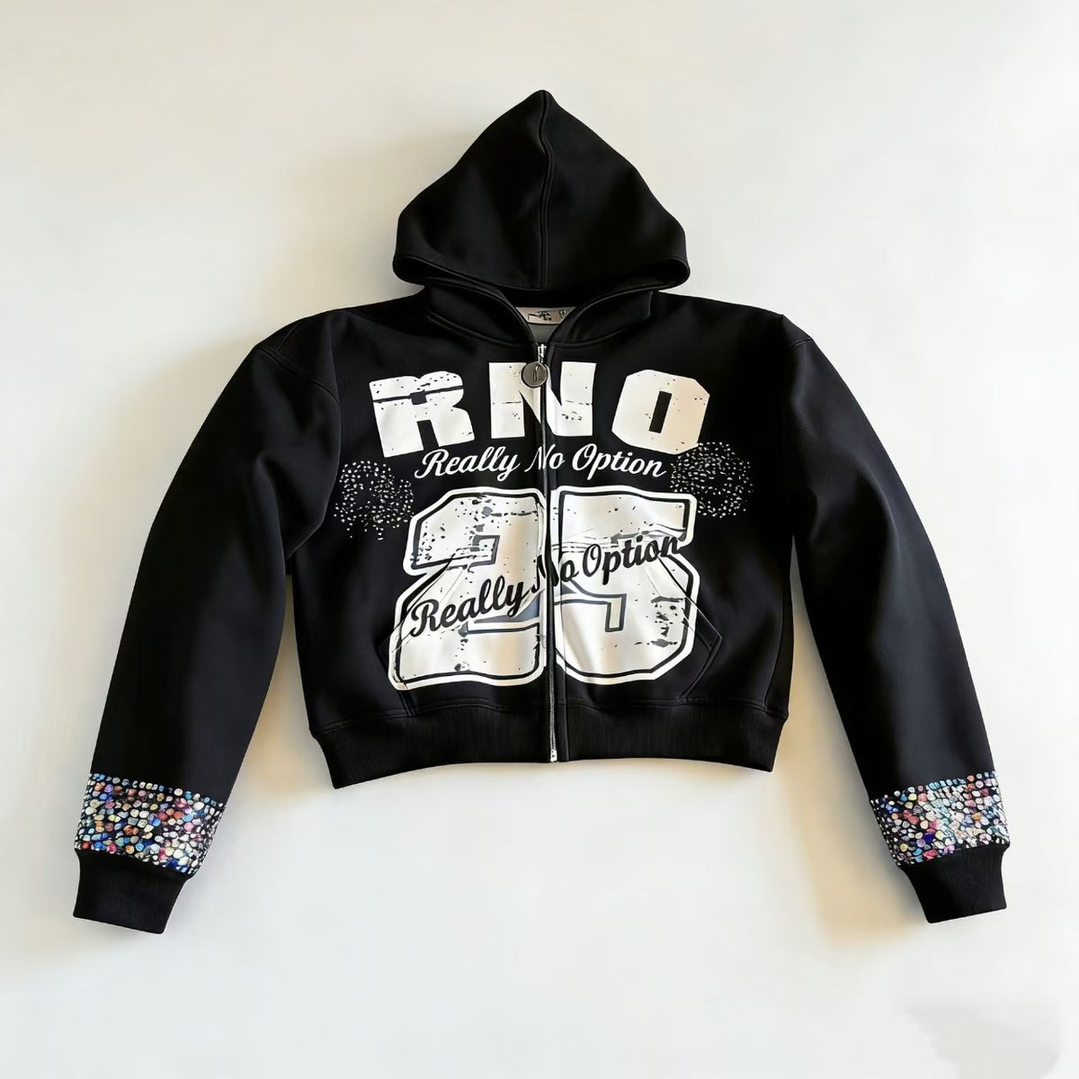 Y2K 90s Throwback Cotton Full Zip Hoodie Skate Street Style Zip Hooded Sweatshirt