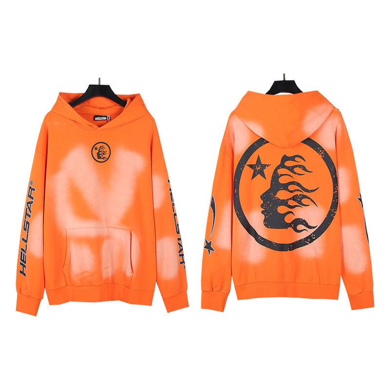 Part3-Hellstar Washed and Worn Hoodie Sweater Trousers Suit