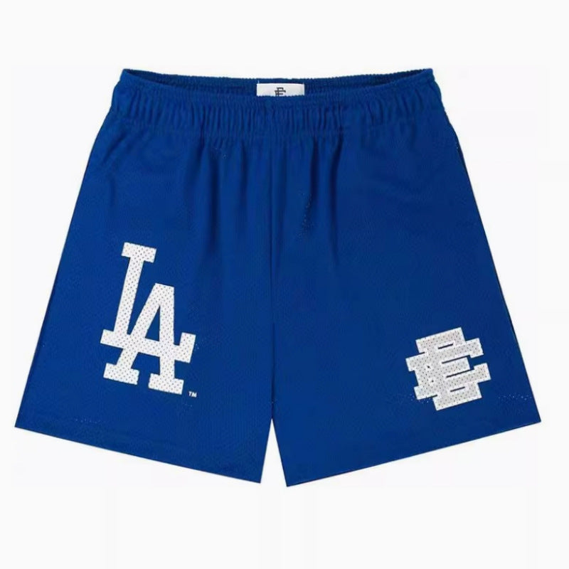 EE3009 LA Letter Eric Emanuel Quick-Drying Mesh Shorts