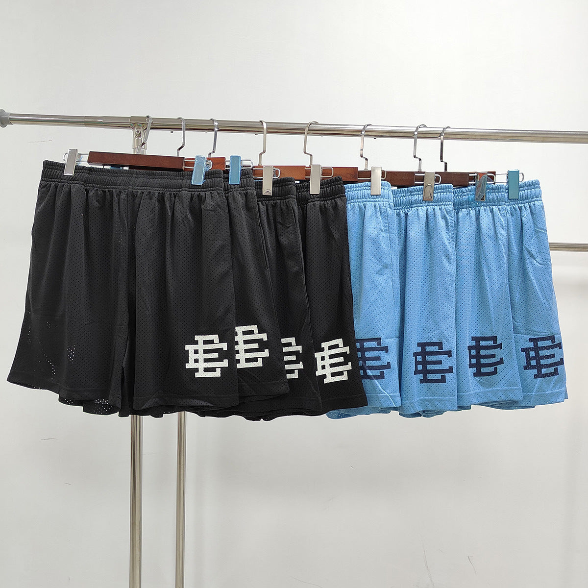 EE3001 Shorts Men's Casual Fitness Sports Pants  Eric Emanuel Breathable Quick-Drying Shorts