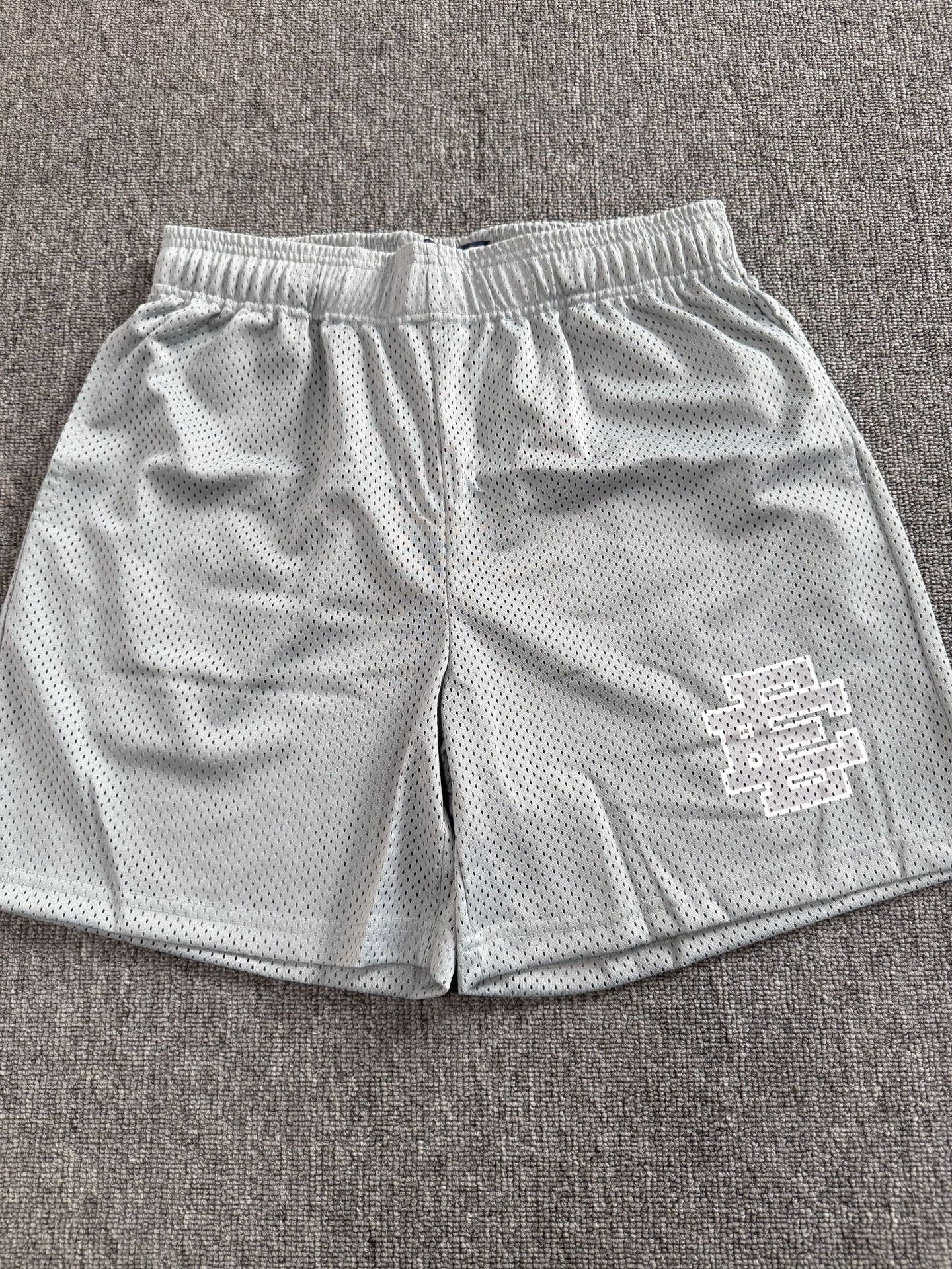 Eric Emanuel Shorts Sports Quick-Dry Pants Fitness Men Loose Fit Basketball Shorts Mesh Breathable Four-Quarter Shorts