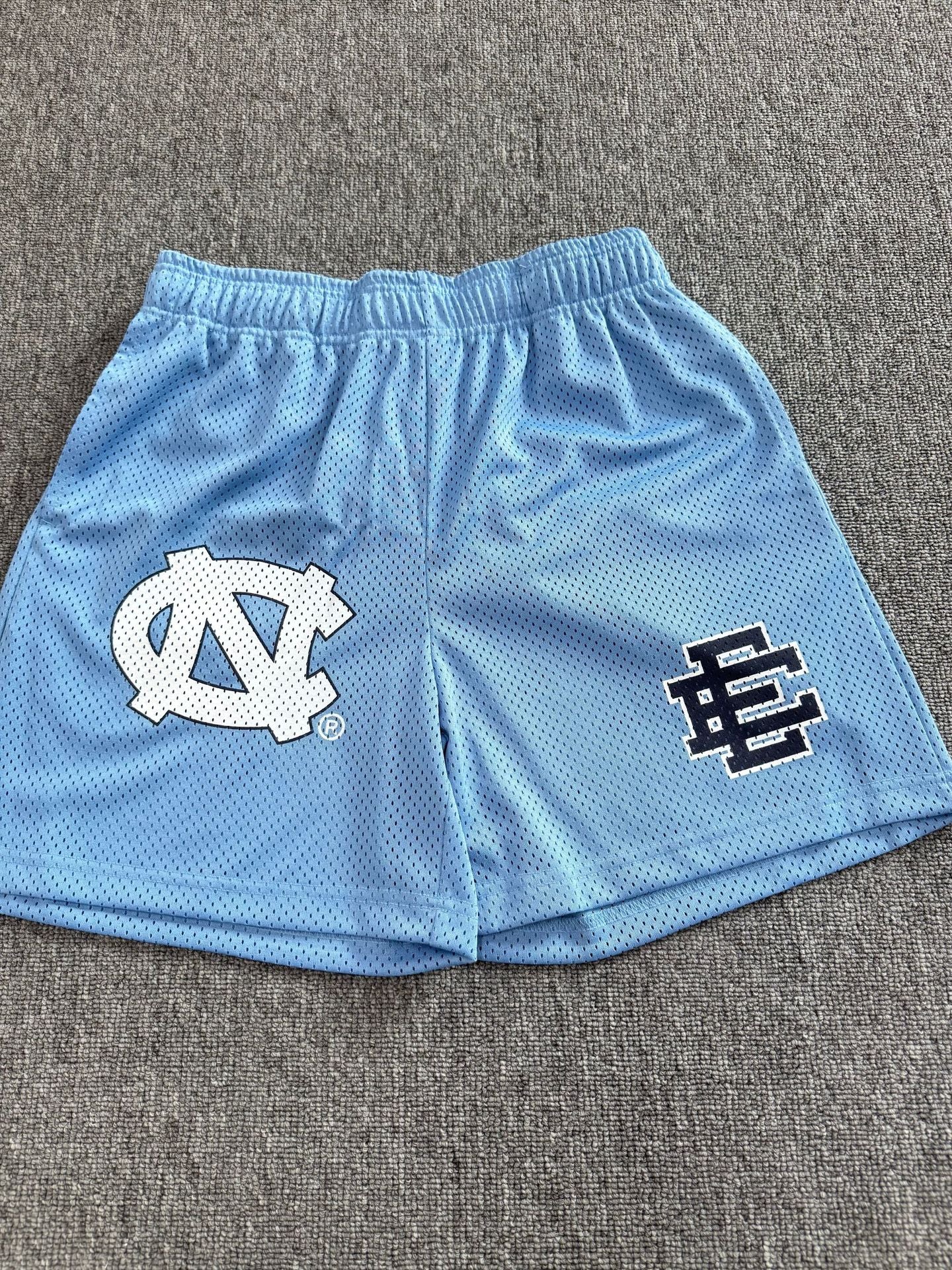 Eric Emanuel Shorts Sports Quick-Dry Pants Fitness Men Loose Fit Basketball Shorts Mesh Breathable Four-Quarter Shorts