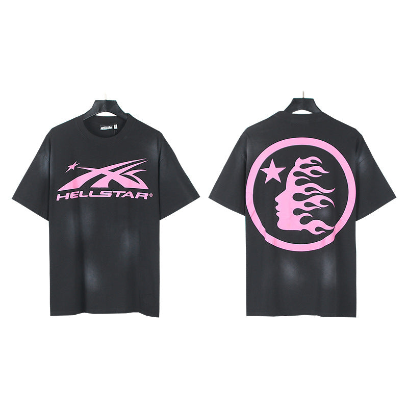 HS6201 New Colors Hellstar 100% Cotton laugh T shirts for men and women