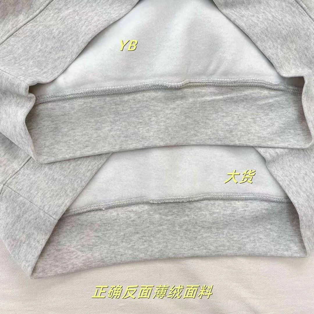 SS22 Top 1:1 Stock X Ess  Fog Fleece Thermal Hoodie Hoodie
